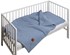 Slika 2- delna posteljnina Infantilo muslin DOTS BLUE , Slika 4