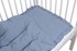 Slika 2- delna posteljnina Infantilo muslin DOTS BLUE , Slika 6