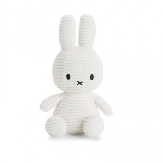 Slika Miffy zajček mehka igrača Corduroy 23 cm  - OFFWHITE