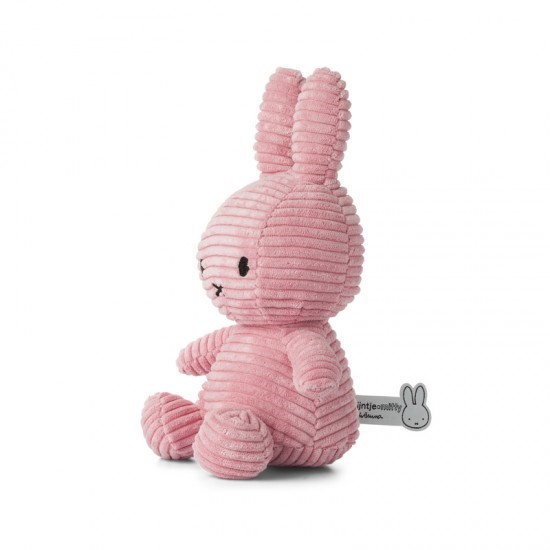 Slika Miffy zajček mehka igrača Corduroy 23 cm - PINK 