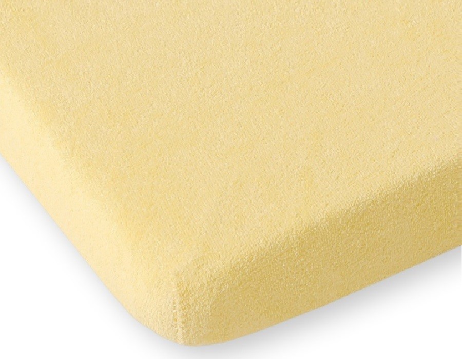 Slika Rjuha 140x70 iz frotirja YELLOW