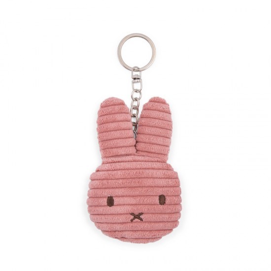 Slika Miffy zajček obesek za ključe ECO Corduroy Tiny Dusty Rose