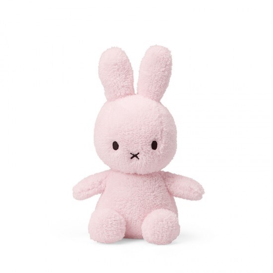 Slika Miffy zajček mehka igrača Terry Light Pink - 23 cm