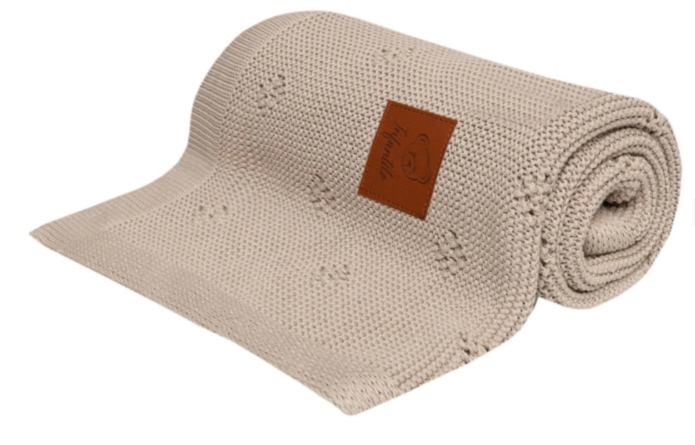 Slika Odeja iz bambusa Diamond 80x100 BEIGE - NOVO!