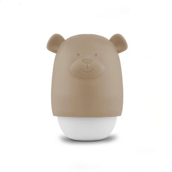 Slika ZAZU Mehka Silikonska lučka Benny Taupe - USB-C