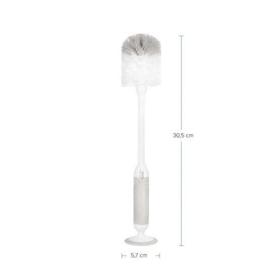 Slika Ubbi® Deluxe Ščetka za čiščenje stekleničk - Siva