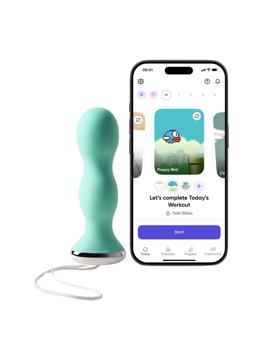 Slika Perifit pripomoček za keglove vaje - NOVO!